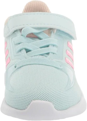 Vista 2 de adidas Tenis unisex Runfalcon 2.0 para correr, Núcleo negro-blanco-plateado metálico
