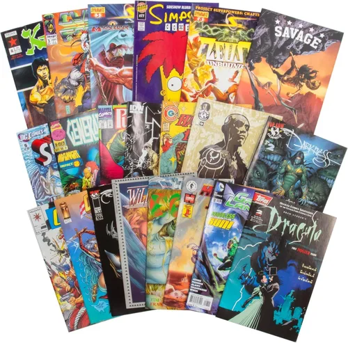Vista 4 de 10 Colección Variada de Cómics de Valor - Increíble Selección de DC, Marvel y Editores Independientes - Sin Duplicados ni Contenido Inapropiado