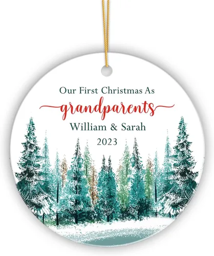 Vista 20 de Adorno personalizado de Mr and Mrs Always and Forever, adorno de recién casado, regalo de boda para pareja, adorno de primera Navidad para casados