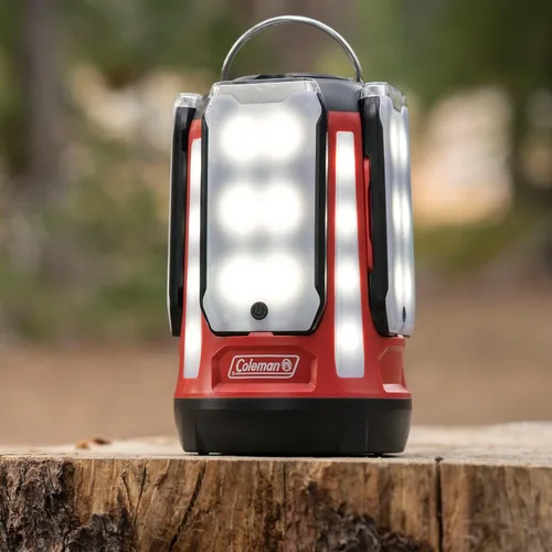 Vista 4 de Coleman Linterna LED multipanel: paneles de luz magnéticos recargables resistentes al agua linterna incorporada Puerto de carga USB; Excelente