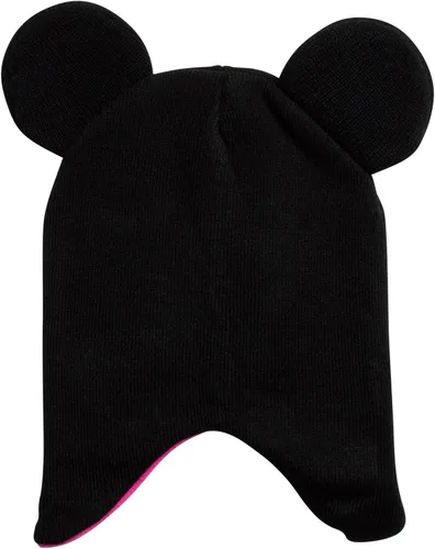 Vista 4 de Disney Girls Minnie Mouse and Vampirina Winter Hat and 2 Pair Mitten or Glove Set (ToddlerLittle Girl)
