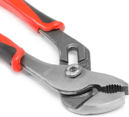 Vista 2 de DNA Motoring TOOLS-00074 - Alicates para juntas de ranura de 8 pulgadas, alicates endurecidos con dientes tratados térmicamente, agarres de PVC