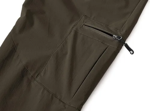 Vista 6 de BASUDAM Pantalones cargo de senderismo para hombre, de secado rápido, ligeros, elásticos, resistentes al agua con bolsillos