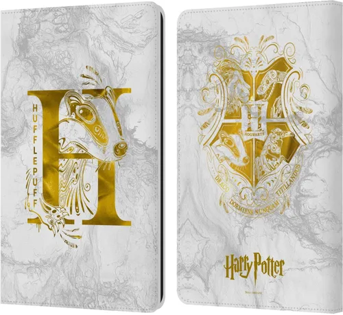 Vista 12 de Head Case Designs Funda de piel con licencia oficial de Harry Potter Gryffindor Aguamenti Deathly Hallows IX compatible con Kindle Paperwhite 1/2/3