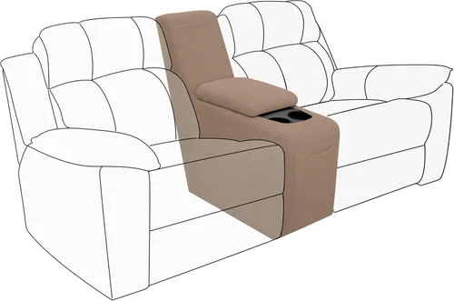Vista 85 de Easy-Going Funda Elástica para Sofá Reclinable Cobertor de Sofá 4 Piezas Protector de Muebles Sofá Suave con Fondo Elástico Poliéster Spandex Tela