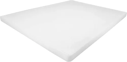 Vista 12 de Tabla de cortar de plástico negro grueso para restaurante, 18 x 12, 1 pulgada de grosor