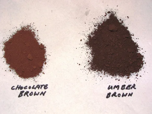 Vista 5 de 5 libras color marrón chocolate en polvo para hormigón, cemento, mortero, lechada, yeso