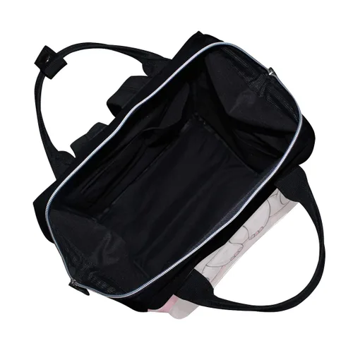 Vista 7 de ColourLife - Mochila para pañales, diseño de elefante rosa