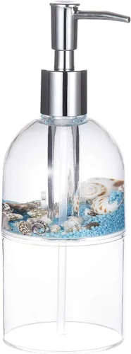 Vista 18 de Locco Decor Acrílico líquido 3D movimiento flotante baño cocina tocador accesorio jabón loción dispensador océano dibujos animados animal tema pato