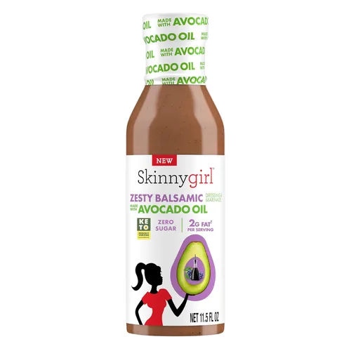 Vista 24 de Skinnygirl Aderezo para Ensalada Sin Azúcar Sin Gluten, Sésamo Jengibre Asiático, 8 Onzas