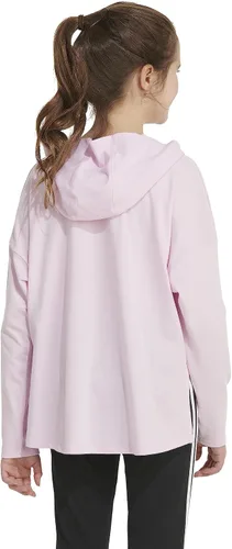 Vista 4 de adidas Camiseta de manga larga con capucha para niña