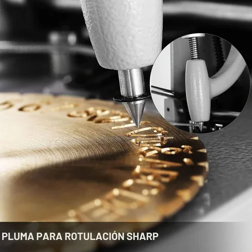 Vista 5 de VEVOR - Gravador de Anillo Interior de Doble Cara con Dial de Estampación de Bloque de Letras de 1.5mm-2.0mm para Grabado Interno de Anillos