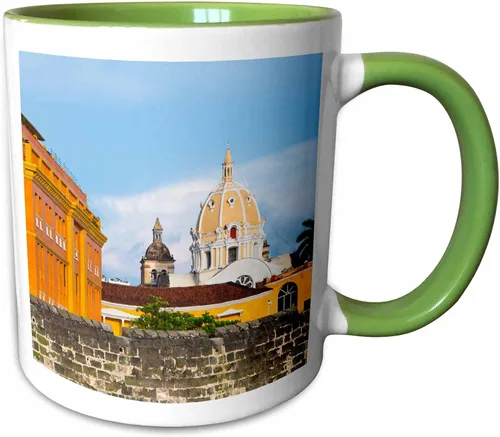 Vista 11 de 3dRose Taza de café, tamaño - 15oz - Cartagena, Colombia. Arquitectura colonial, Basílica - SA06 MWR0035 - Micah Wright Colombia - regalo divertido