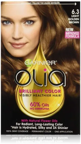 Vista 34 de Garnier Olia Tinte de cabello sin amoníaco [5.60] rojo granate medio, 1 unidad 5.6 Rojo granate medio