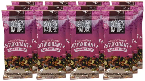 Vista 4 de Second Nature Antioxidant+ Protein Smart Snack Mix, 1.75 onzas (paquete de 12)