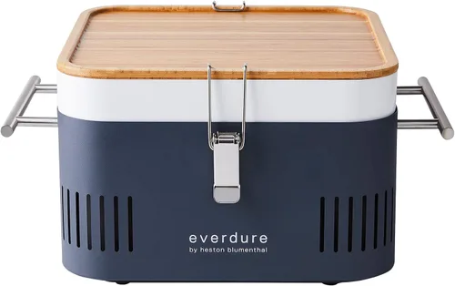 Vista 2 de Everdure CUBE - Parrilla de carbón portátil + bolsa de transporte Parrilla portátil de barbacoa de mesa