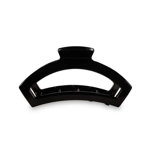Vista 7 de TELETIES - Pinza para cabello media abierta - Para cabello de fino a medianamente grueso - Agarre fuerte, dientes flexibles, diseño de recorte