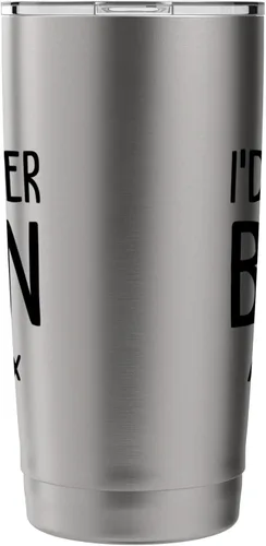 Vista 4 de I'd Rather Be In Amarillo, TX. Far Distance Going Away Stainless Steel Insulated Tumbler