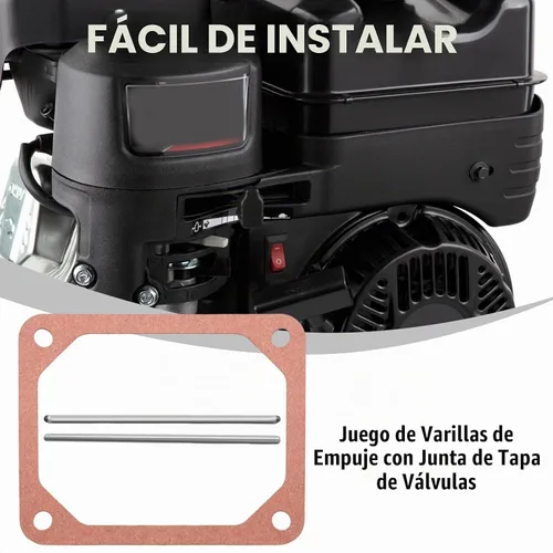 Vista 3 de MDEOOSKY Juego de varillas de empuje con tapa de válvula de repuesto para B & S 690981 690982