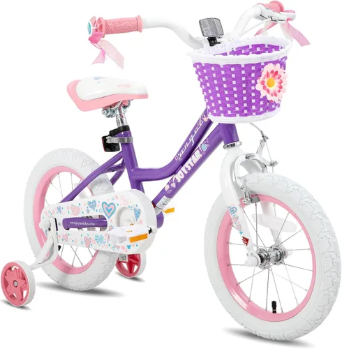 Vista 19 de JOYSTAR Angel Bicicleta para Niñas para Niñas Pequeñas y Niños de 2 a 13 Años, Bicicleta para Niños de 12, 14, 16, 18, 20 Pulgadas con Ruedas