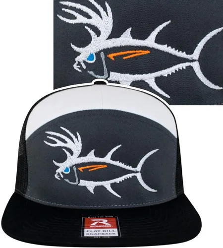 Vista 2 de NICERIDE Gorra de béisbol Snapback 7 Panel Trucker Hat