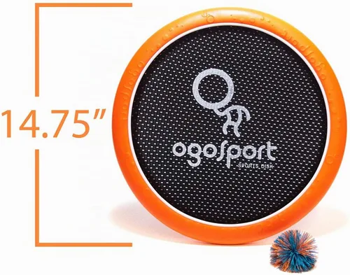 Vista 6 de Set de discos para jugar OgoSport Mezo , L, Azul y anaranjado