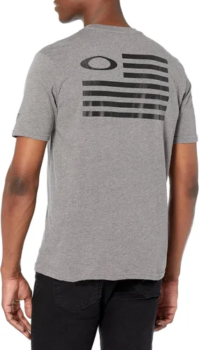 Vista 2 de Oakley Camisa de manga corta con bandera SI para hombre