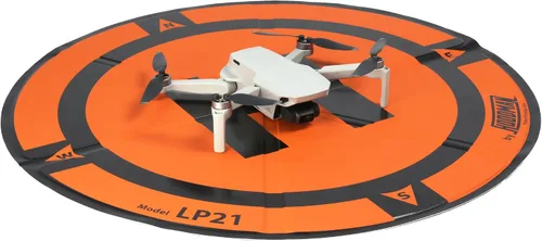 Vista 5 de Hoodman Almohadilla de Aterrizaje Plegable Triple con Peso para Drones UAV LP21 se adapta a Mini 4 Pro, mini 3 Pro, mavic y Spark. Duradero,