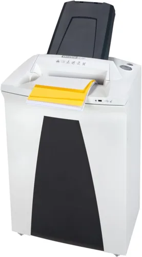 Vista 2 de HSM Trituradora SECURIO AF500 L5 de corte cruzado con alimentación automática de papel; tritura hasta 500 automáticamente/7 manualmente; capacidad