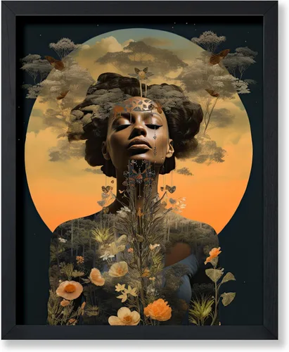 Vista 62 de Poster Master Póster OVNI – Impresión de mujer enmascarada – Arte extraterrestre – Arte surrealista – Arte de ciencia ficción – Regalo para hombres