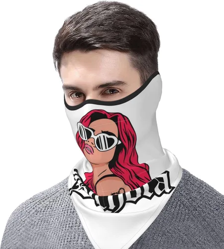 Vista 5 de Karol Music and G Sun - Máscara facial con protección UV, polaina para el cuello, bufanda resistente al viento, protector solar, transpirable