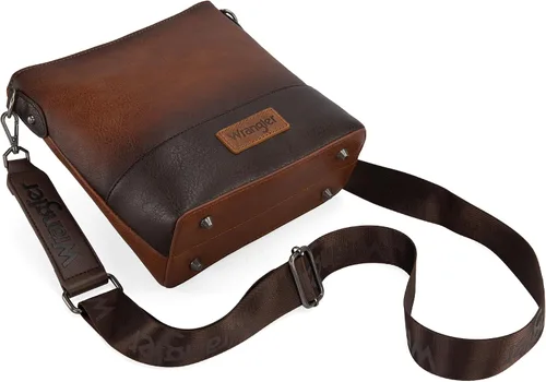 Vista 4 de Wrangler - Bolsos cruzados de dos tonos para mujer