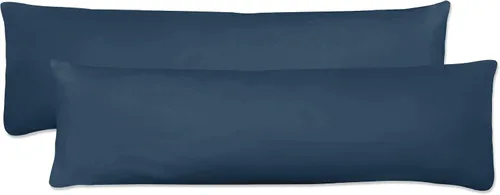 Vista 10 de Fresh Ideas Funda de almohada corporal de microfibra, 20 x 54 pulgadas, marfil, paquete de 2