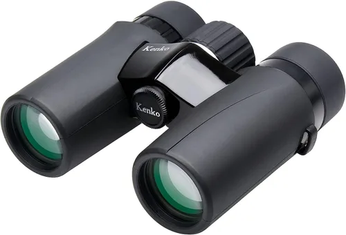 Vista 13 de Kenko Binocular compacto Ultraview EX Compact 8x32, prisma de techo, resistente al agua IPX7, ligero, para exteriores, conciertos, relojes