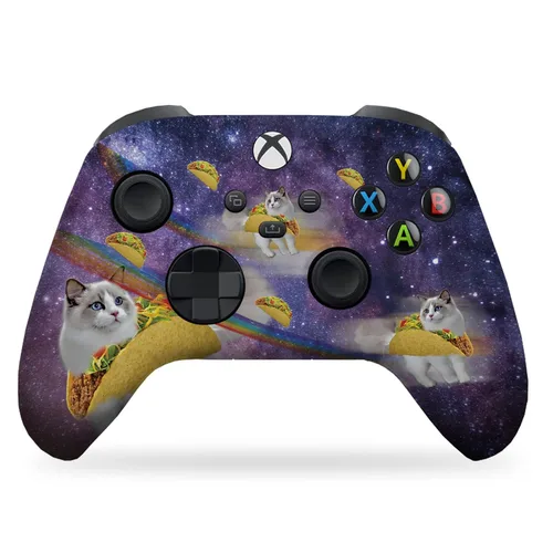 Vista 64 de DreamController Americcan Warrior Skull Custom X-box Controller Wireless compatible with X-box One/Series X/S Proudly Customized in USA with
