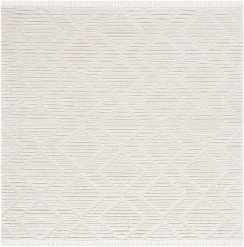 Vista 12 de SAFAVIEH Urban Collection - Alfombra de pasillo de 6 pies, color marfil, diseño moderno, ideal para zonas de alto tráfico en pasillo, baño y cocina