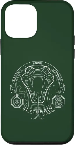 Vista 16 de iPhone 16 Harry Potter Slytherin Line Art Snake Symbol Case