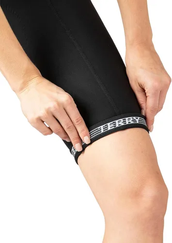 Vista 4 de Terry Pantalones cortos de ciclismo Touring regulares, de compresión acolchada con entrepierna de 8 pulgadas para mujer