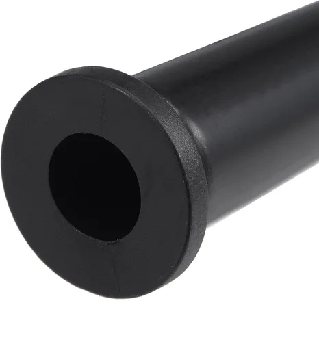 Vista 5 de uxcell Cable protector de arranque de cable manguera de goma 2.717 in longitud negro 5 piezas