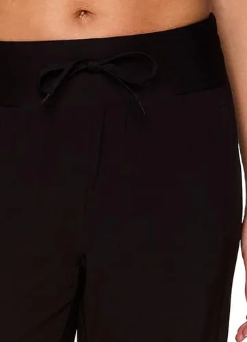 Vista 5 de RBX Active - Pantalones de tejido elástico para mujer, de ajuste relajado, ligeros, de secado rápido, con bolsillos