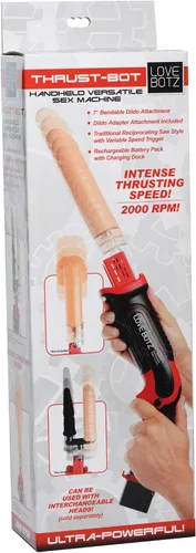 Vista 5 de Thrust-Bot Máquina sexual de mano de múltiples velocidades