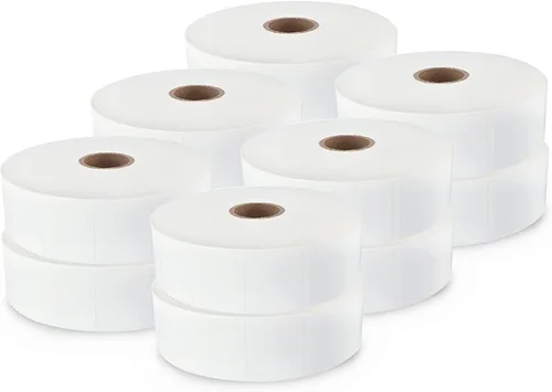 Vista 10 de EnKo (3 rollos, 4,125 etiquetas) Etiquetas térmicas directas de 3 x 1 pulgada para calcomanías de Logística de Amazon, etiquetas FNSKU compatibles