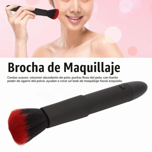 Vista 9 de 10 brochas de maquillaje motorizadas recargables por USB – Multifuncional cepillo de polvo suelto para corrector o rubor