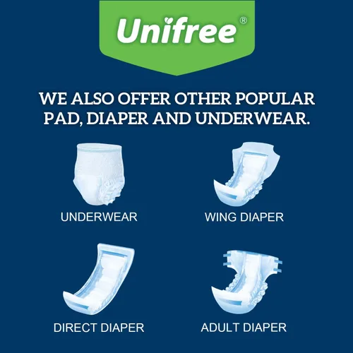 Vista 3 de Unifree Cambiadores portátiles, almohadillas para debajo de las almohadillas, almohadillas de cama, ultra suaves, impermeables, precio bastante
