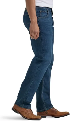 Vista 2 de Wrangler Authentics - Jeans clásicos de 5 bolsillos, ajuste relajado para hombre