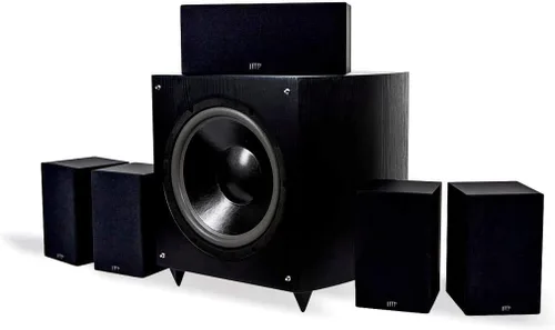 Vista 8 de Monoprice 108247 - Sistema de altavoces Home Theater - 5.1 canales, seis Negro