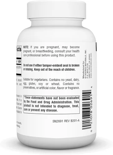 Vista 3 de Source Naturals Vitamina B-12, Apoya la Producción de Energía, 2000 mcg - 200 Pastillas Vegetarianas