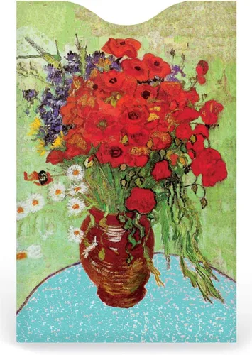 Vista 3 de Fundas de bloqueo RFID para tarjetas de crédito (juego de 6) - Fine Art 2 - Paquete variado, Bellas Artes 2