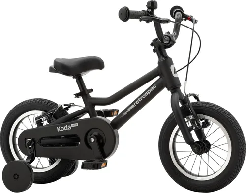 Vista 10 de Retrospec Koda Plus Kids Bike for Boys & Girls Ages 2-3 Years - Children's Bicycle, Adjustable Seat & Handlebars, Removable Training Wheels, Front