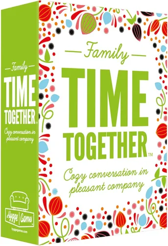 Vista 2 de Hygge Games Juego familiar Time Together - Divertido juego de cartas para iniciar conversaciones para familias